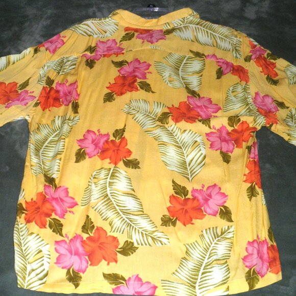 Vintage S&D Bahamas Men's Hawaiian Shirt XXL Rayon Short Sleeve - Picture 2 of 3